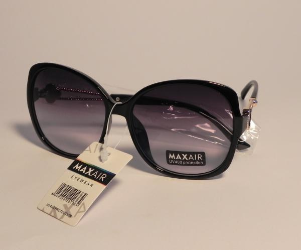 Sonnenbrille schwarz mit gold und Glitzer